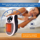 CALEFACTOR ELECTRICO PORTATIL CON CONTROL